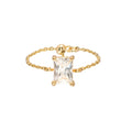 Nicoletta 14K Gold Emerald Ring