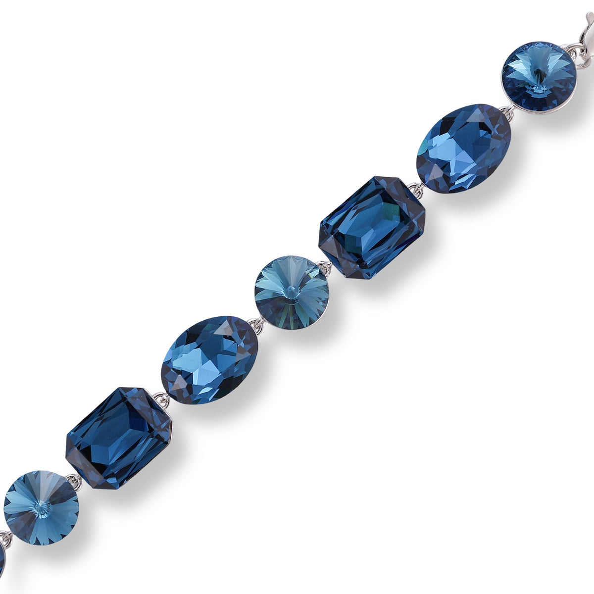 Noemi Navy Blue Mixed Shape Bracelet