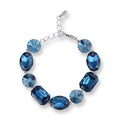 Noemi Navy Blue Mixed Shape Bracelet