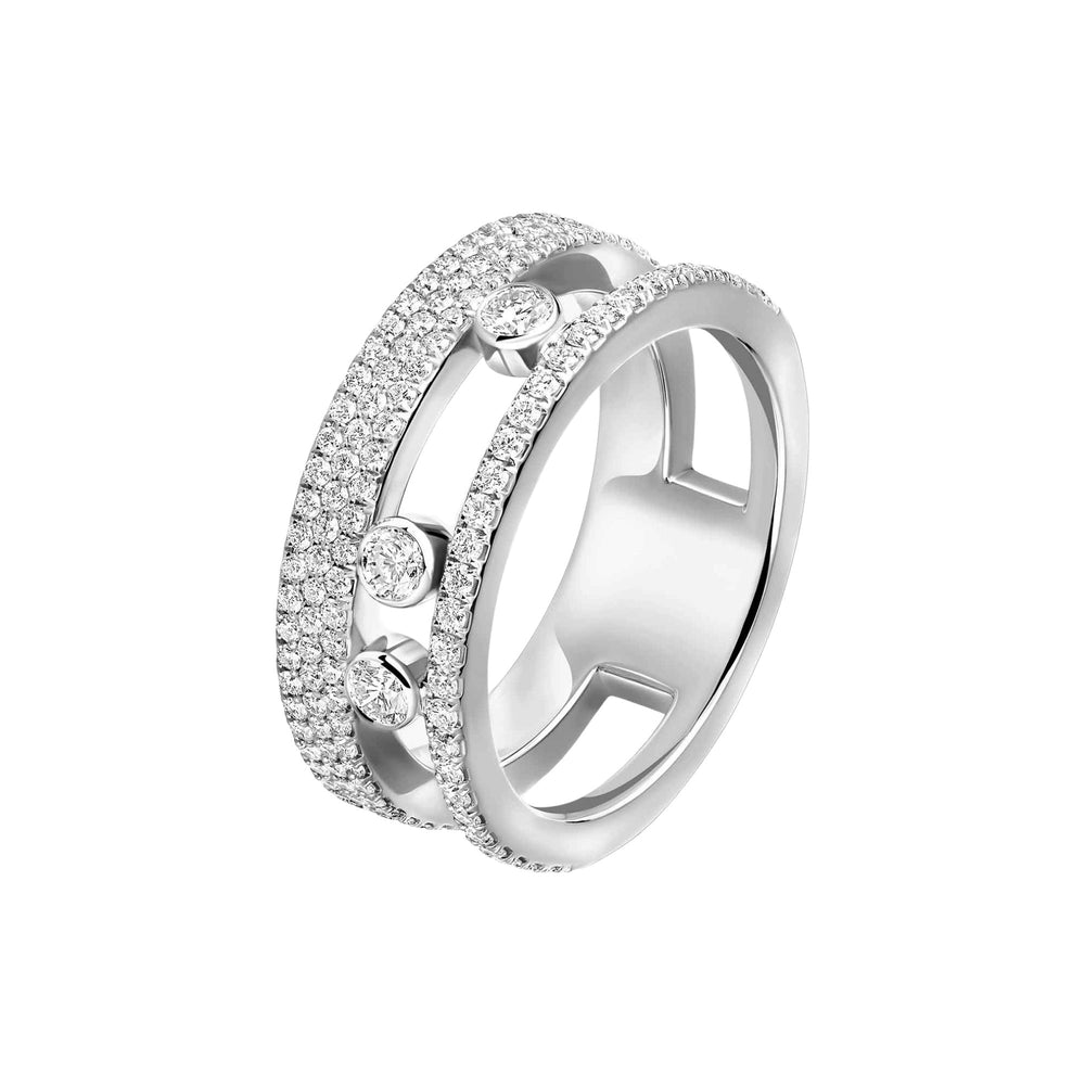Nordlind 14K Hollow Double Band Ring