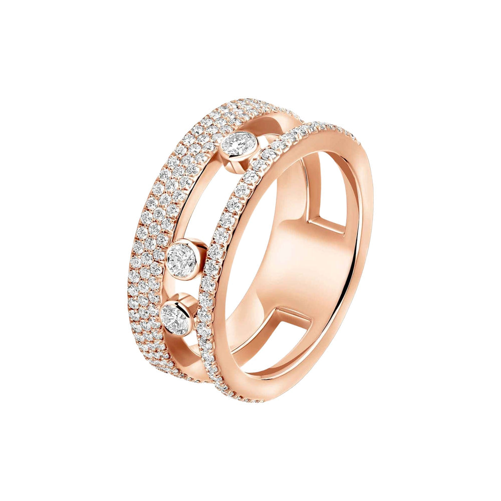 Nordlind 14K Hollow Double Band Ring
