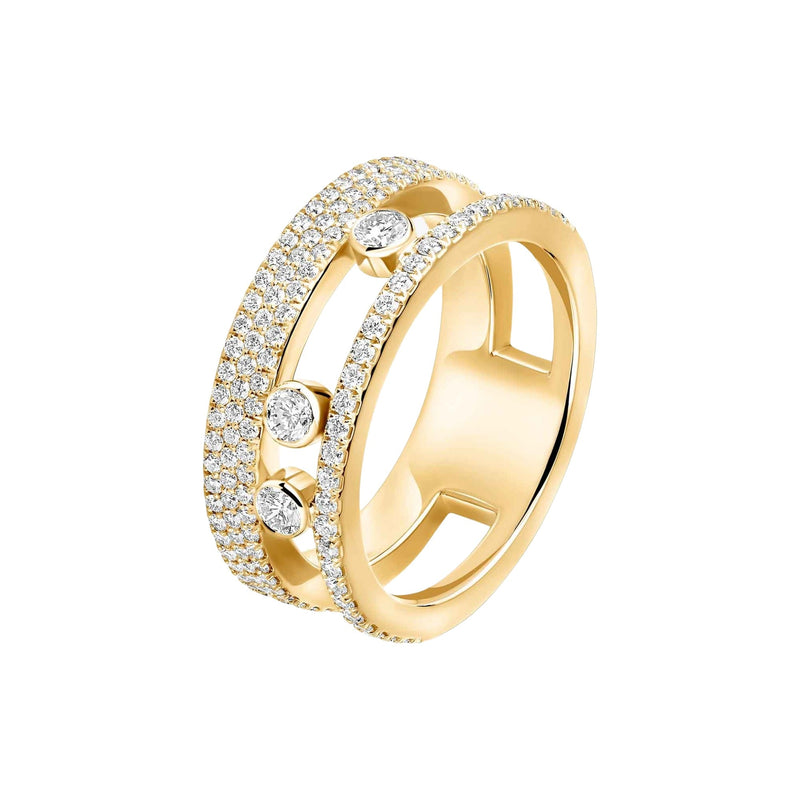 Nordlind 14K Hollow Double Band Ring