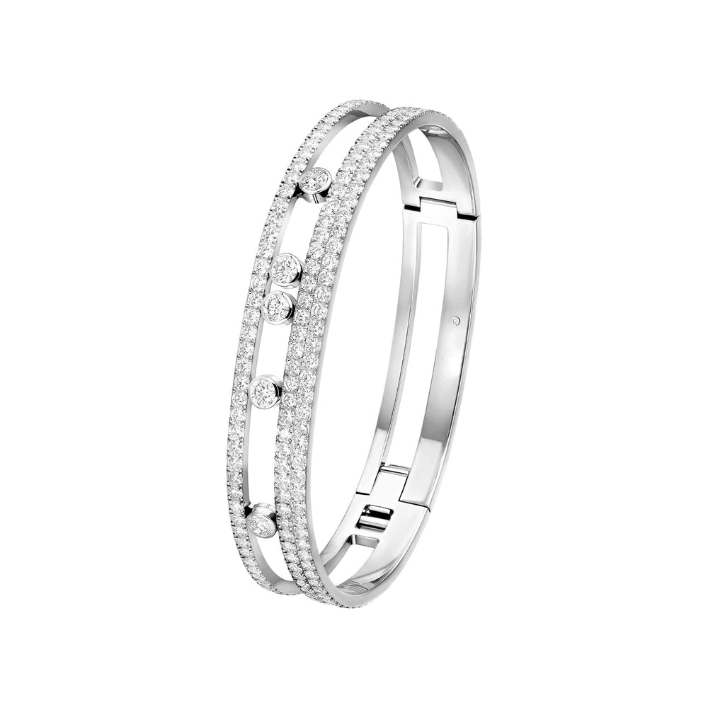 Nordlind 14K Hollow Double Bangle