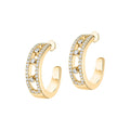 Nordlind 18K Hollow Earrings