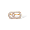 Odalind 14K Gold Rounded Rectanglar Ring