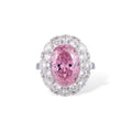 Odwina Pink Oval Open Ring