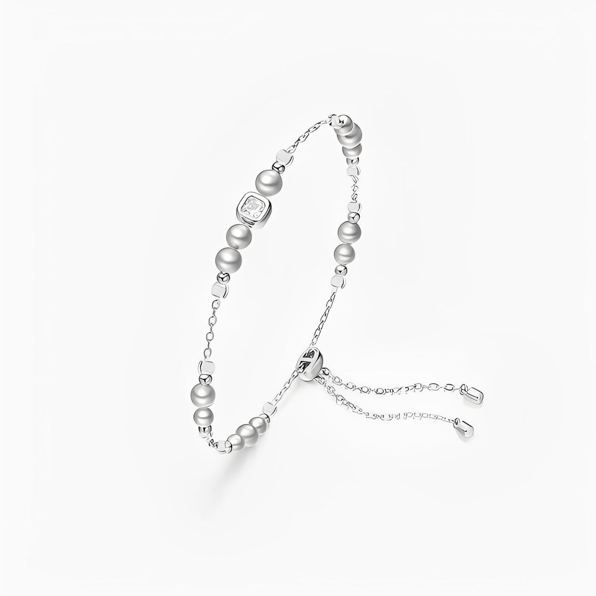 Ombline Silver Round Bracelet