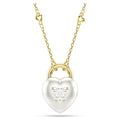 Ortrun White Heart Pearl Necklace