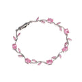 Ottilie Vine Pink Floral Bracelet