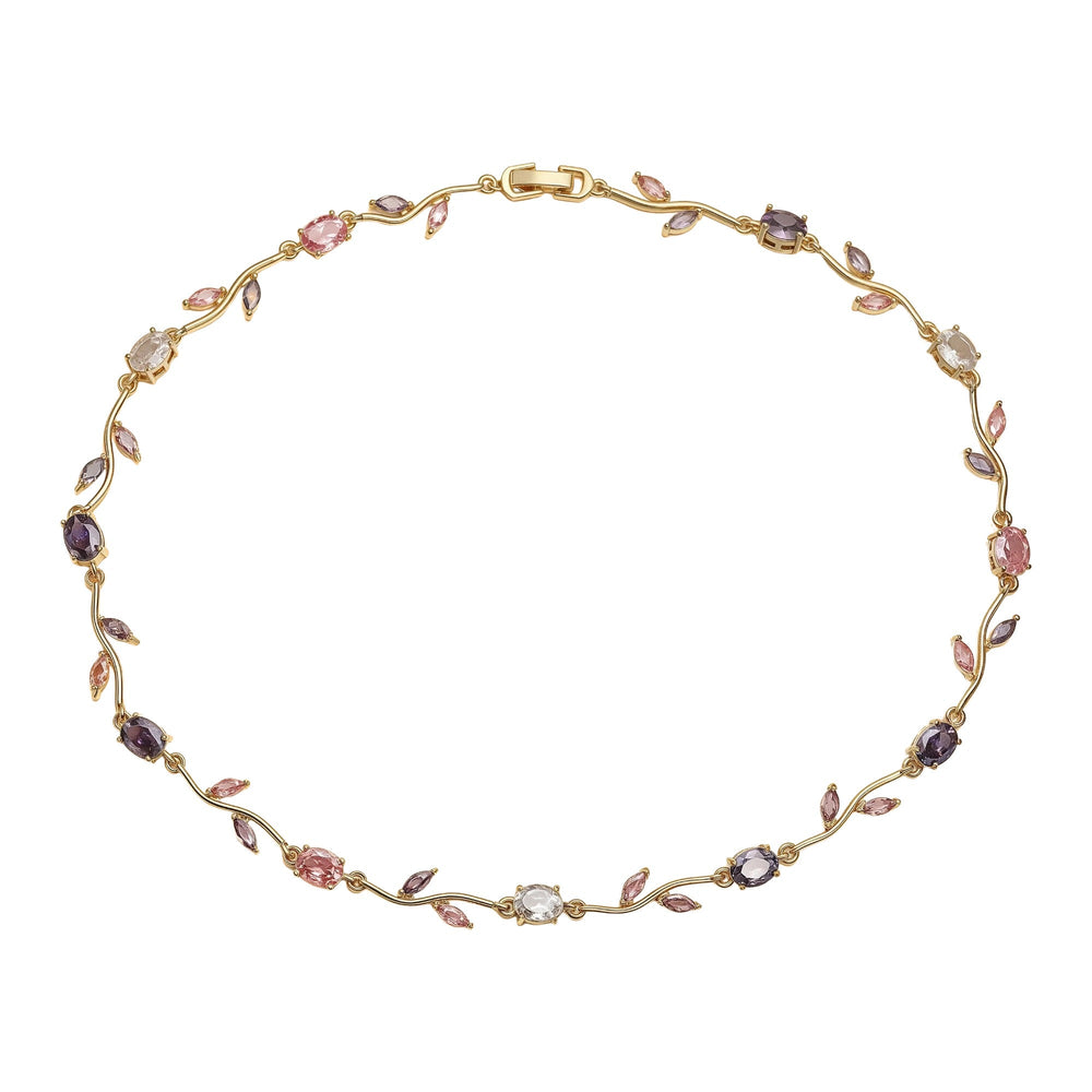 Ottilie Vine Multicolor Floral Necklace