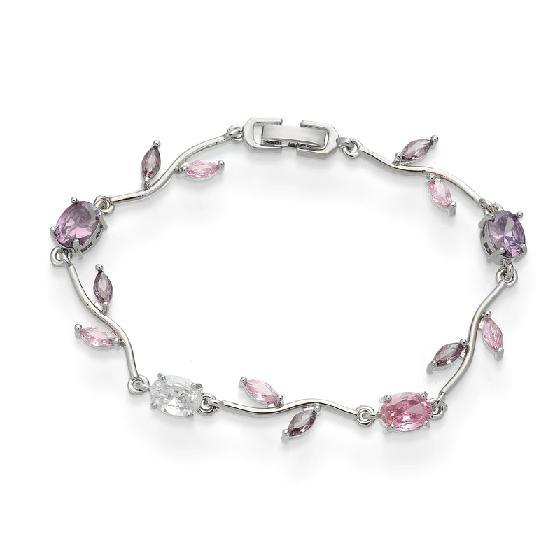Ottilie Vine Multiple Color Floral Bracelet
