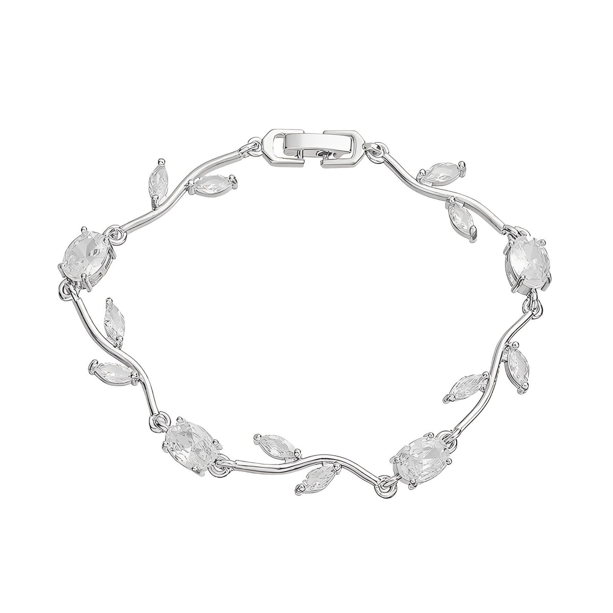 Ottilie Vine White Floral Bracelet