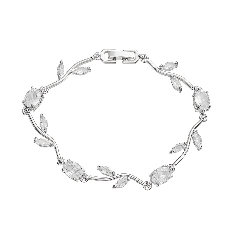 Ottilie Vine White Floral Bracelet