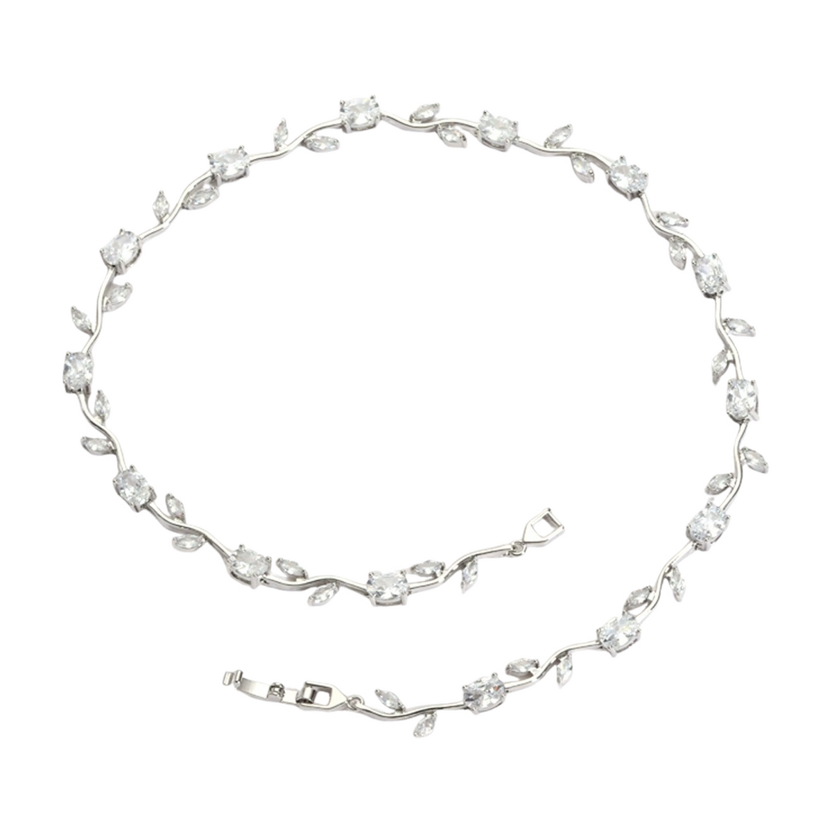 Ottilie Vine White Floral Necklace