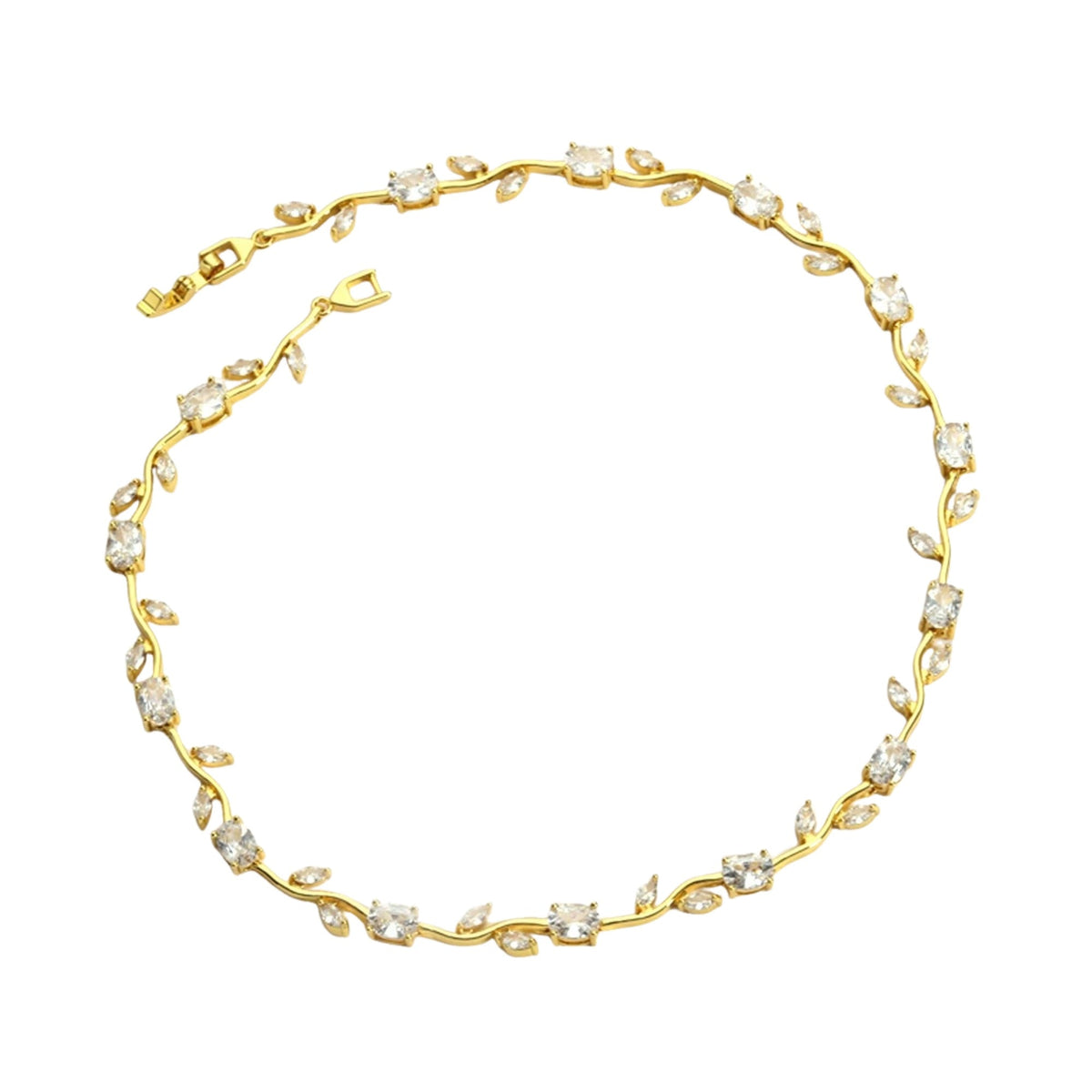 Ottilie Vine White Floral Necklace