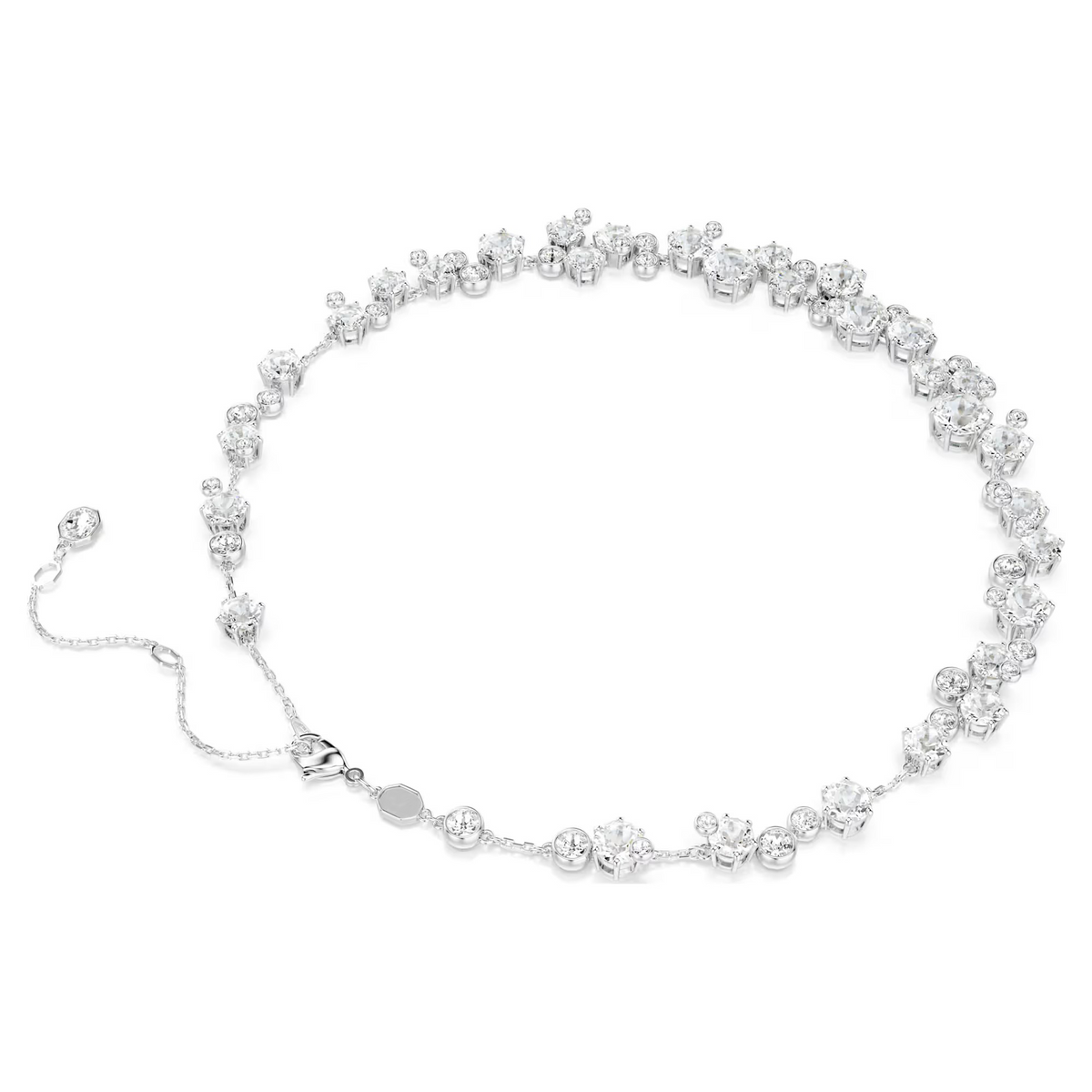 Pamela White Round Necklace