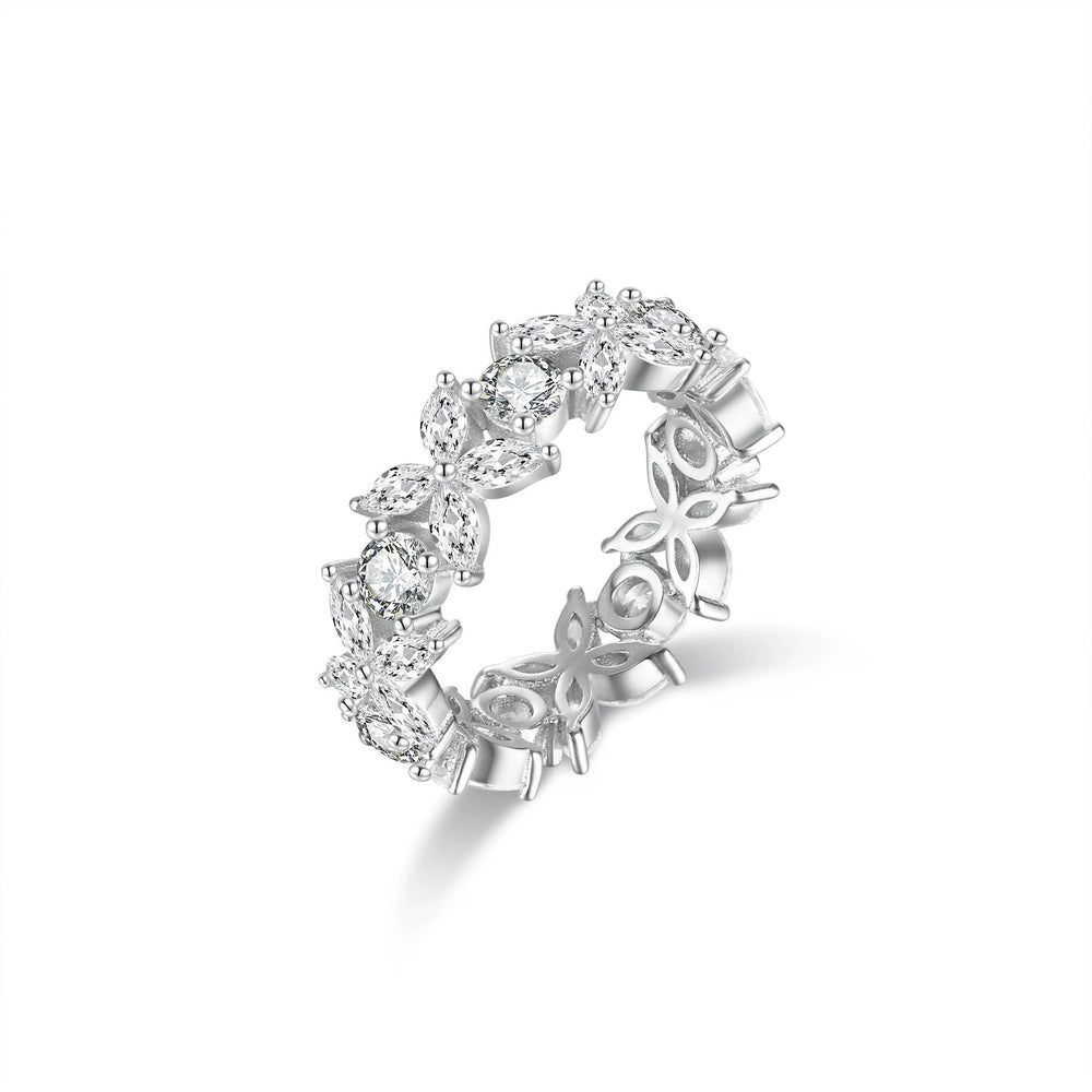 Papillon De Lumière White Butterfly Ring