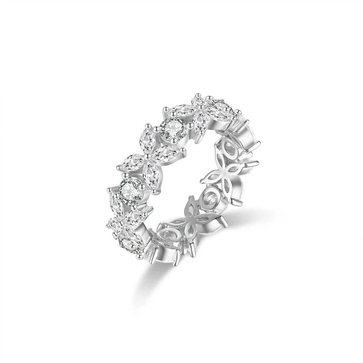 Papillon De Lumière White Butterfly Ring