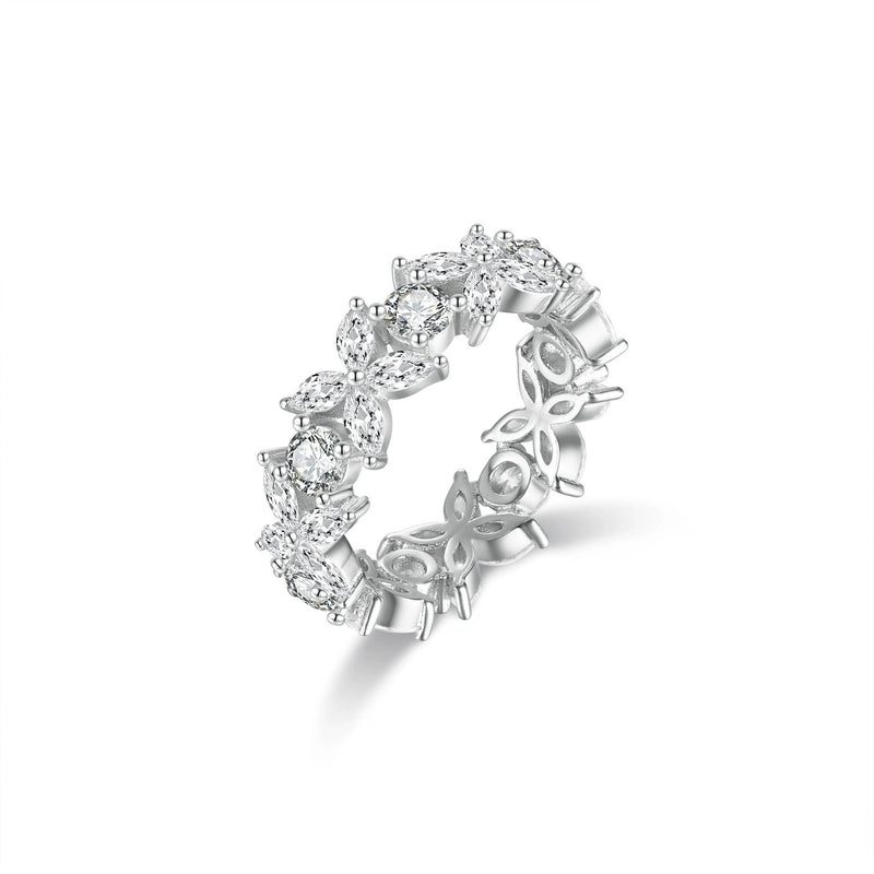 Papillon De Lumière White Butterfly Ring