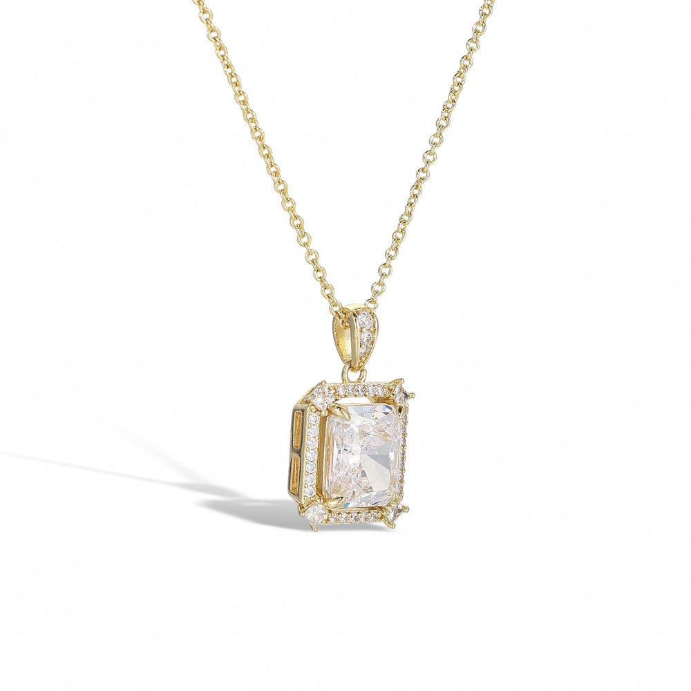 Patricia 14K Gold Radiant Necklace