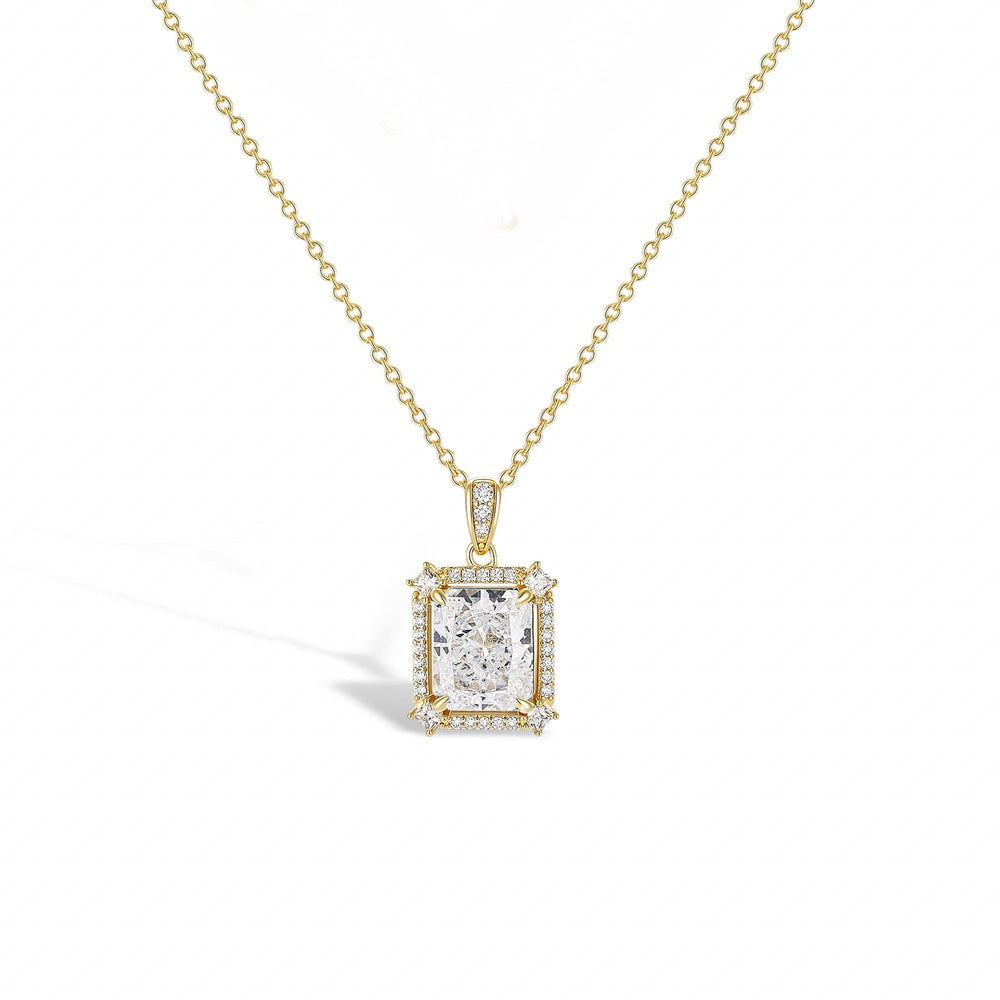 Patricia 14K Gold Radiant Necklace