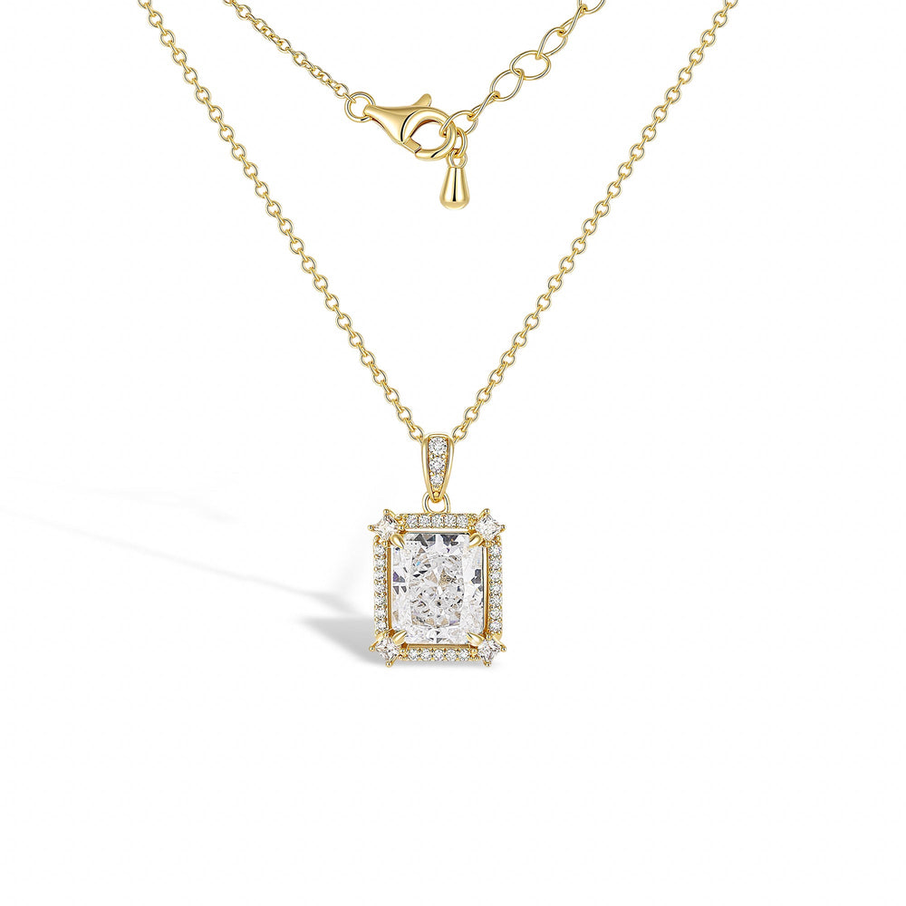 Patricia 14K Gold Radiant Necklace