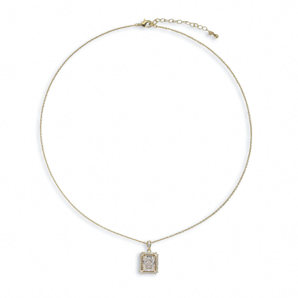 Patricia 14K Gold Radiant Necklace