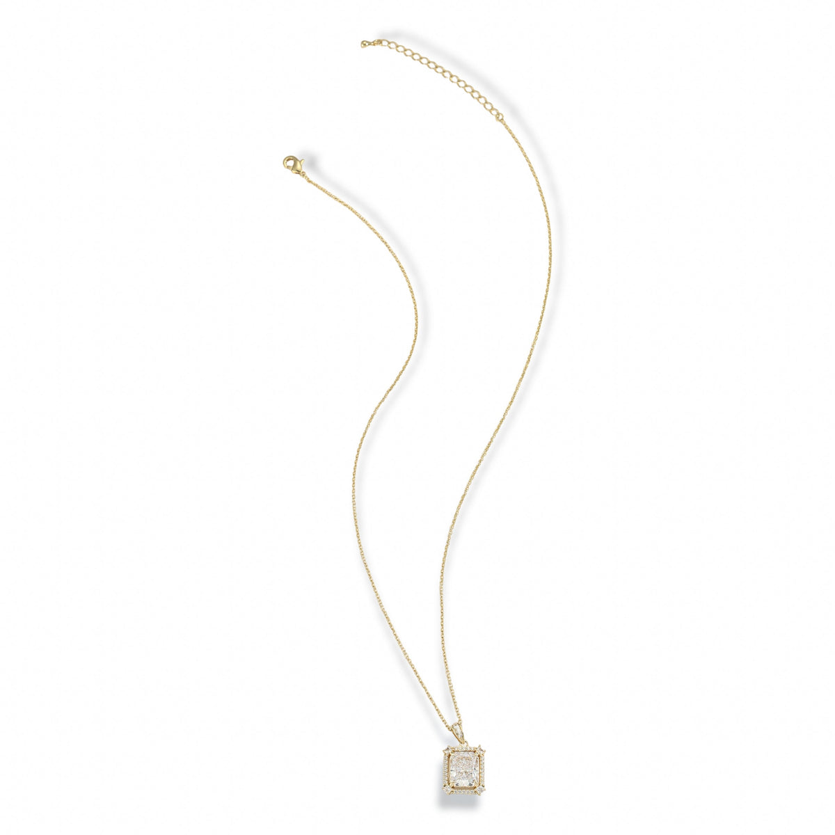 Patricia 14K Gold Radiant Necklace