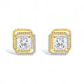 Paulette Pillow-Cut 14K Gold Stud Earrings