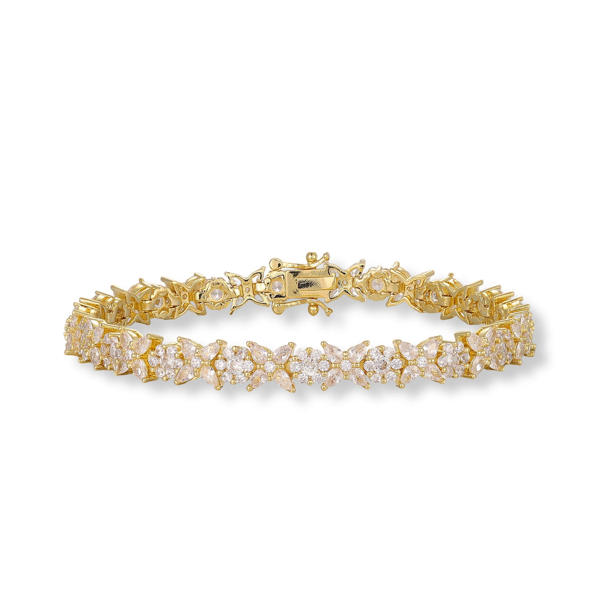 Paulin 14K Gold Floral Bracelet