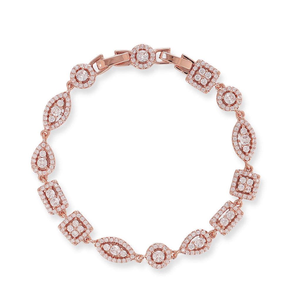 Rabea 14K Rose Gold Mixed shape Bracelet