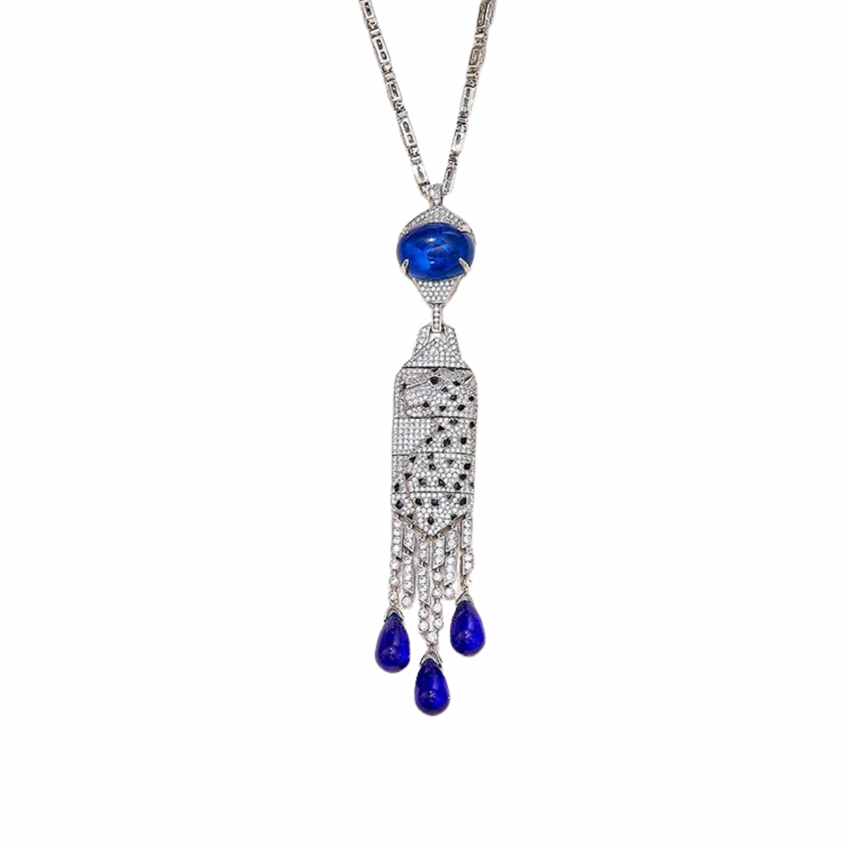 Radwina Oval Tassel Necklace