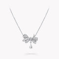 Rayé White Butterfly Necklace