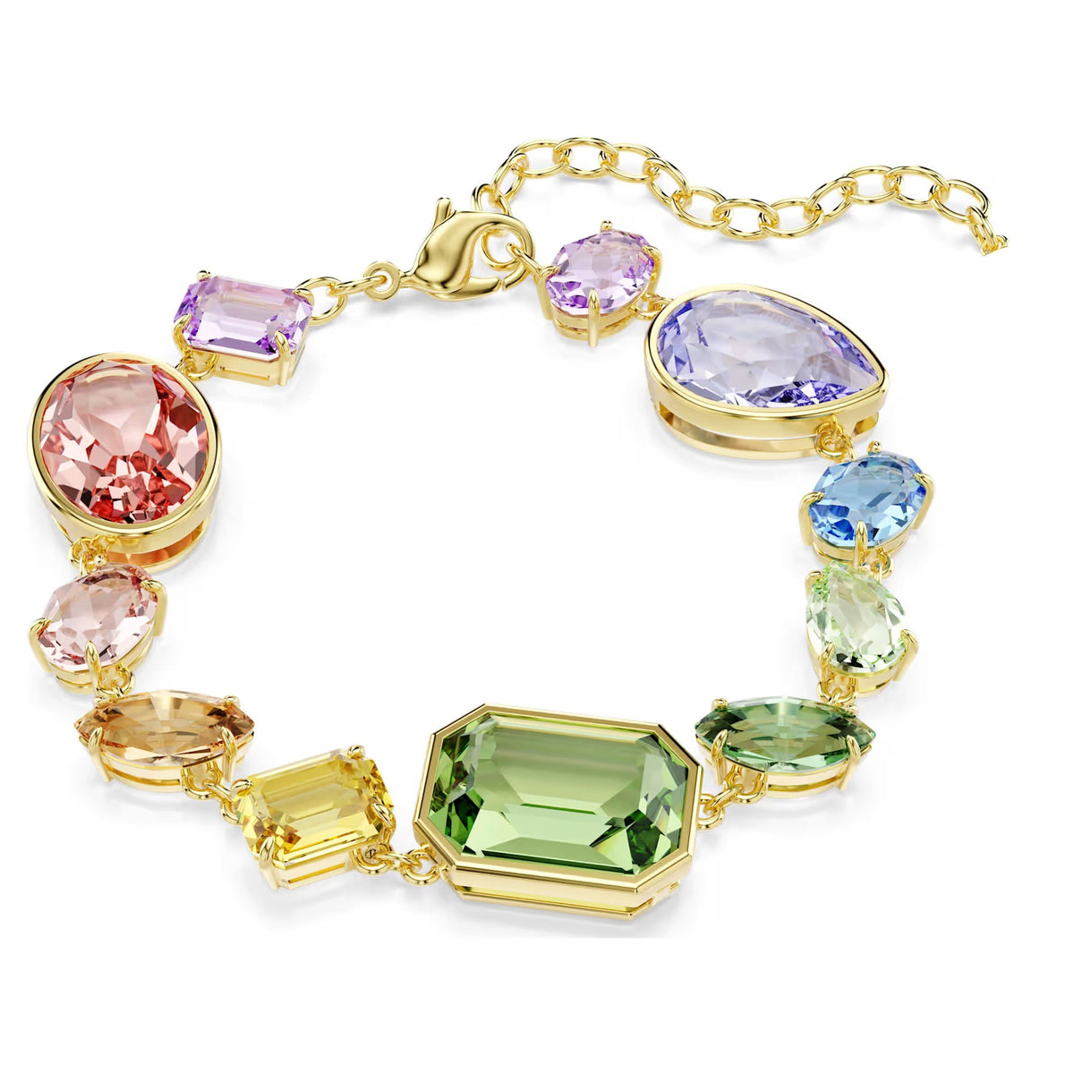 Rebecca Multicolor Mixed Shape Bracelet