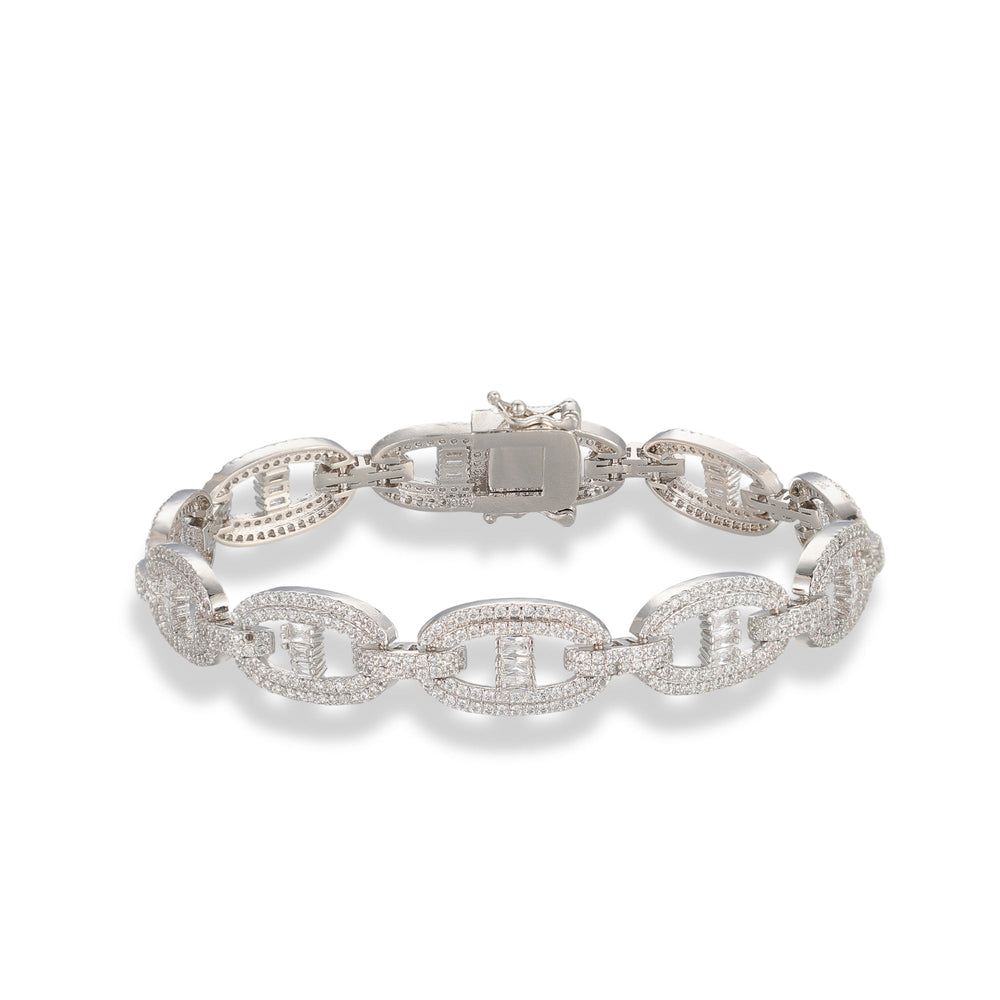 Rebekka 14K Gold Large Oval Link Bracelet