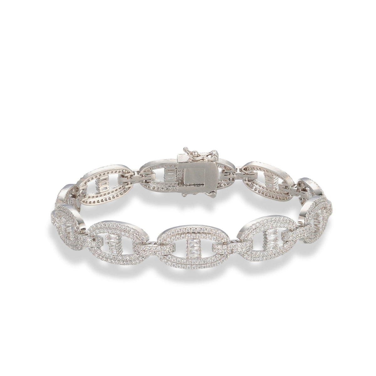 Rebekka 14K Gold Large Oval Link Bracelet