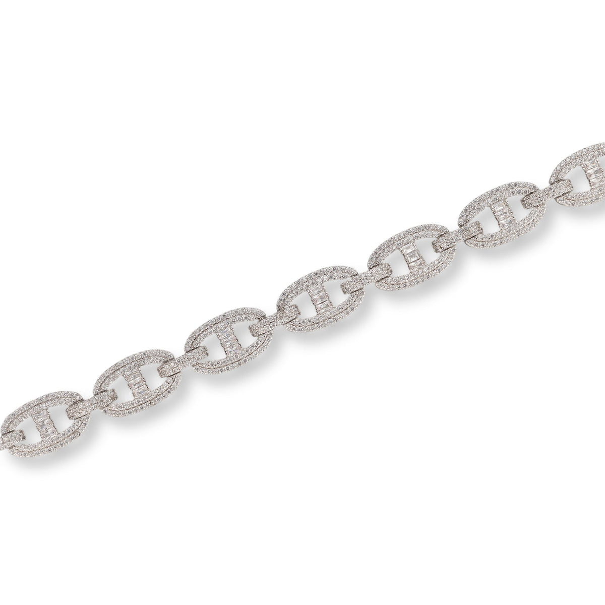 Rebekka 14K Gold Large Oval Link Bracelet