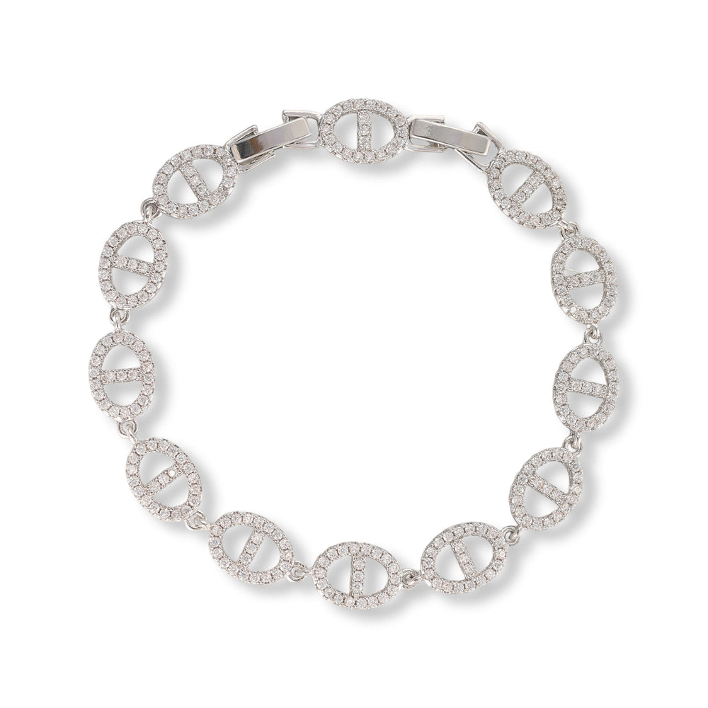 Rebekka 14K Gold Small Oval Link Bracelet