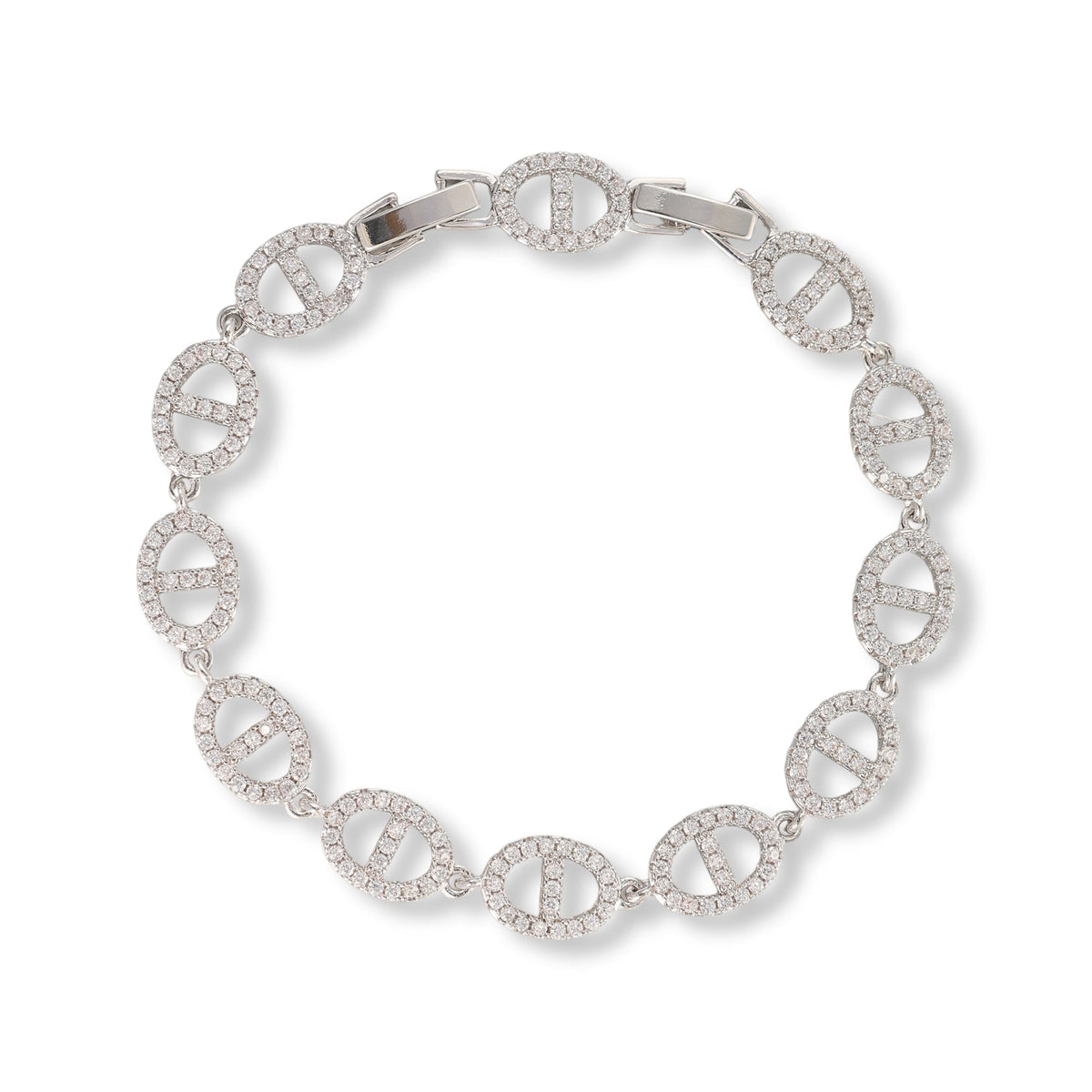Rebekka 14K Gold Small Oval Link Bracelet
