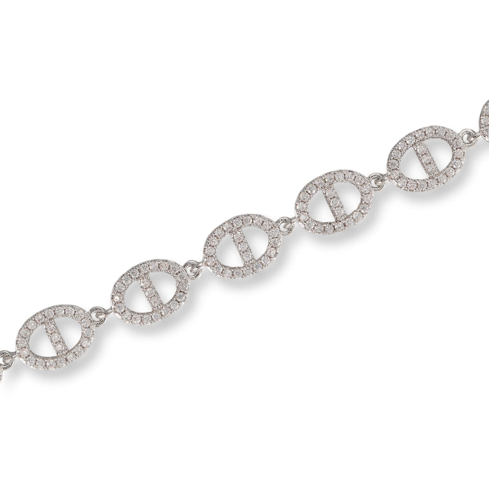 Rebekka 14K Gold Small Oval Link Bracelet