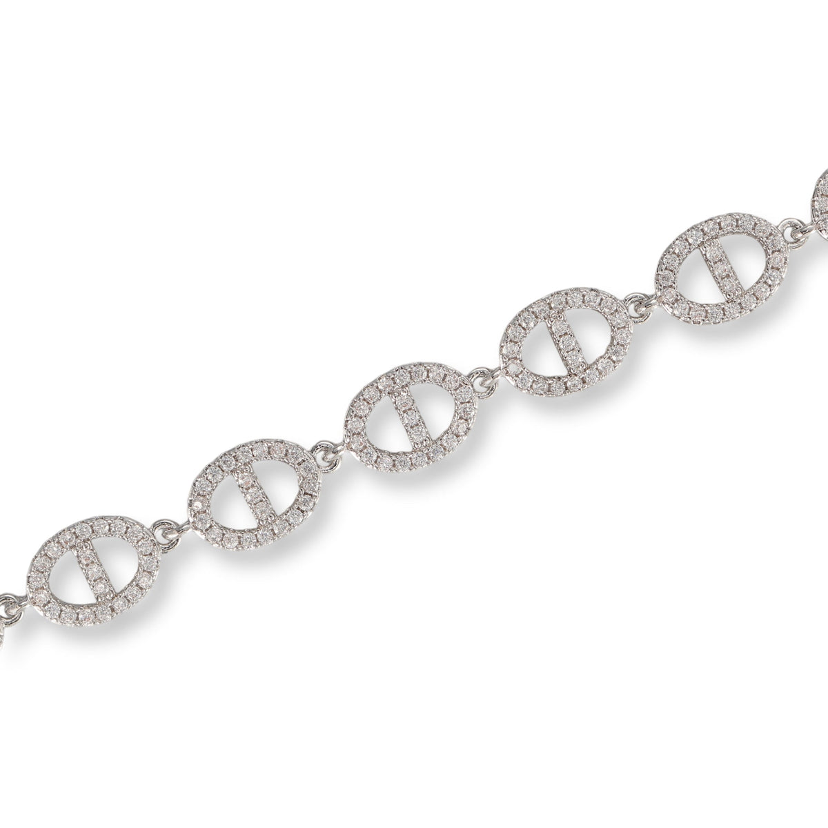 Rebekka 14K Gold Small Oval Link Bracelet