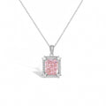 Renée Modern White Radiant Necklace