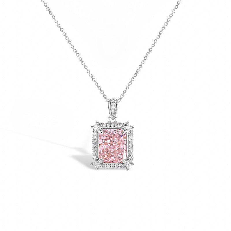 Renée Modern White Radiant Necklace