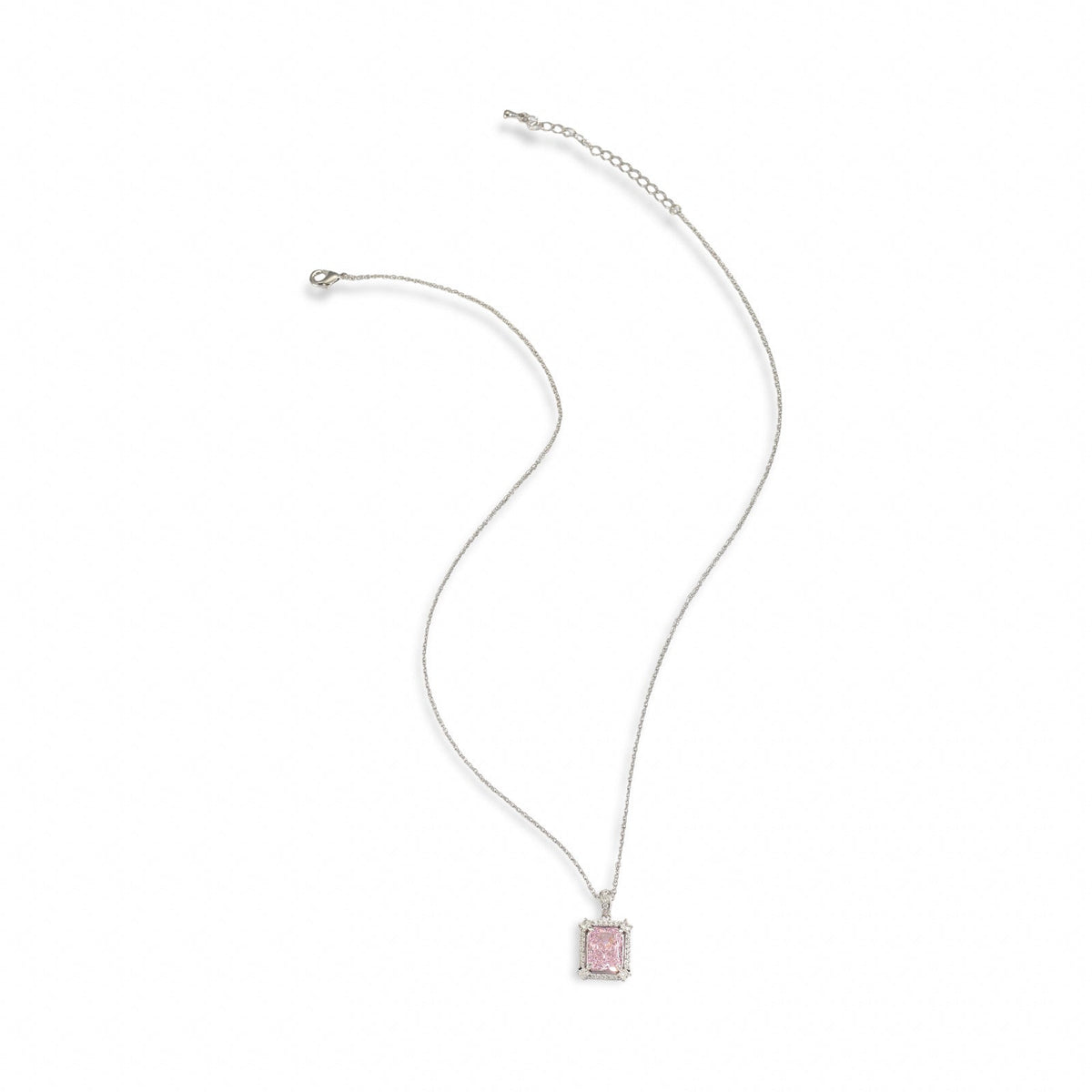 Renée Modern White Radiant Necklace