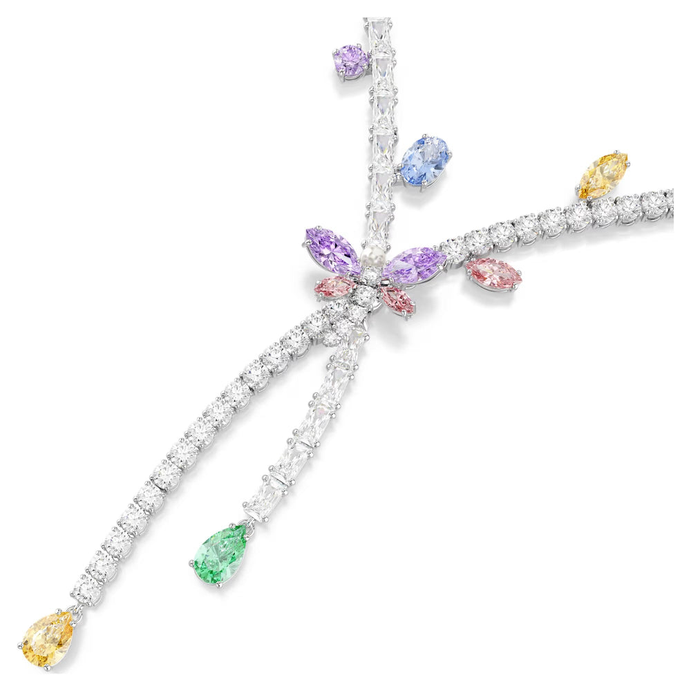 Zinnia Multicolor Dragonfly Necklace