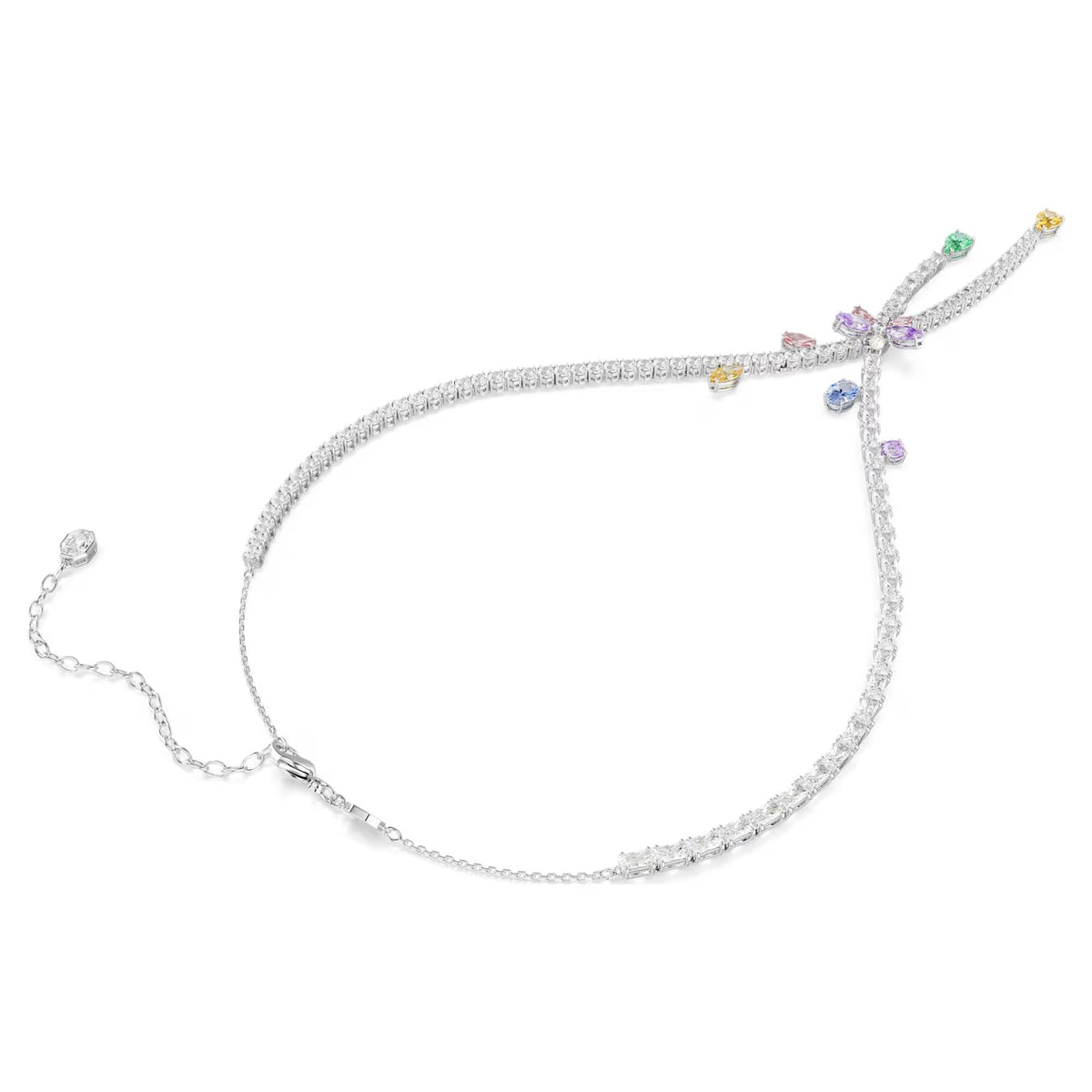 Zinnia Multicolor Dragonfly Necklace