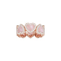 Romy Pink Heart Ring