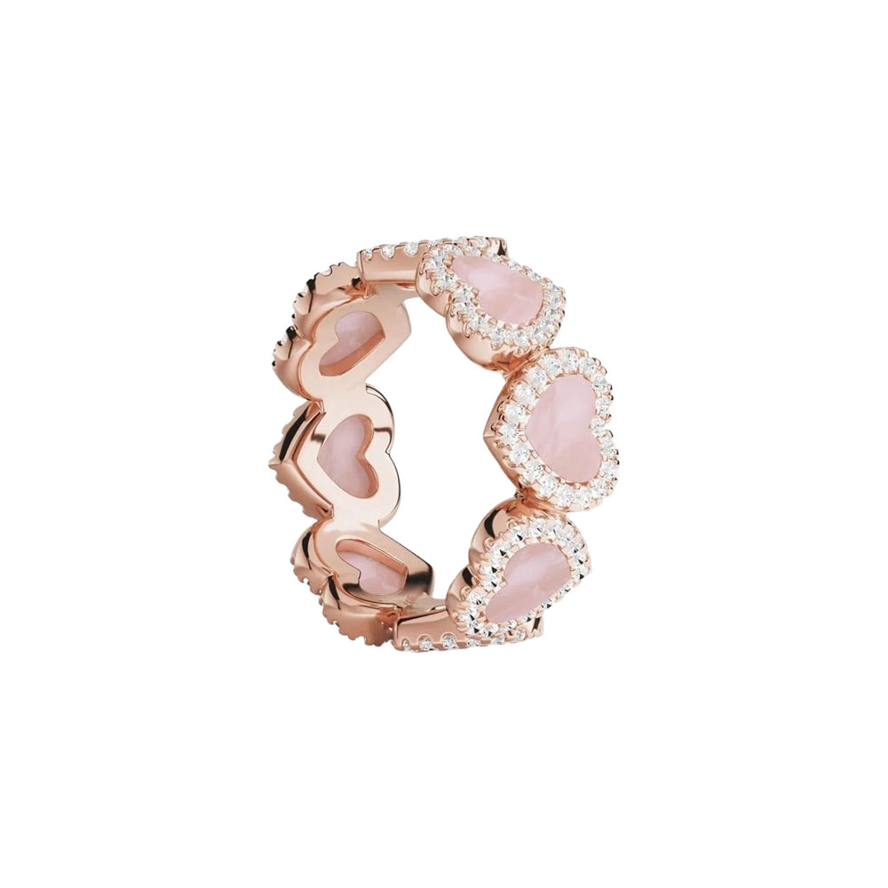 Romy Pink Heart Ring