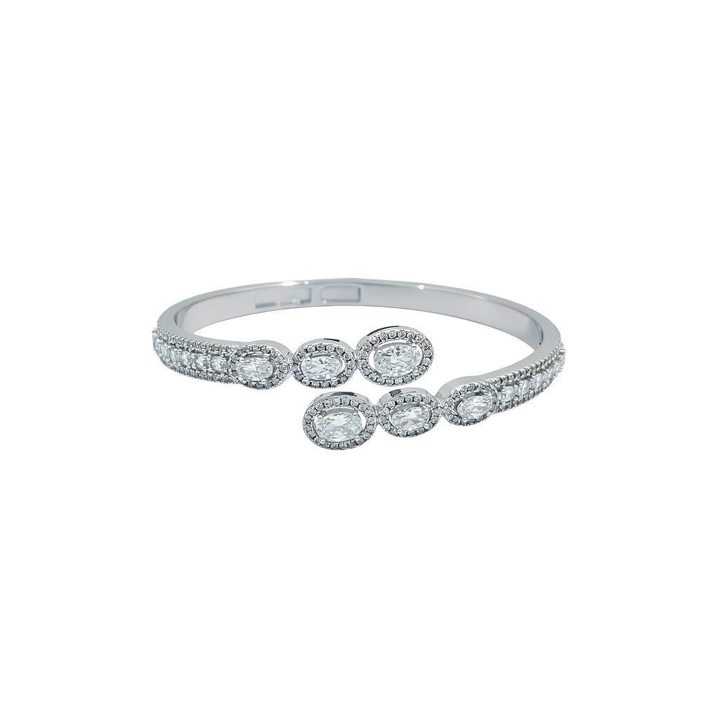 Roswitha Oval Open Bangle
