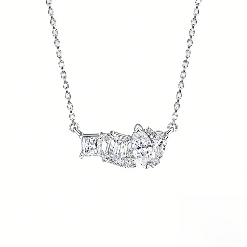 Roxelane White Necklace